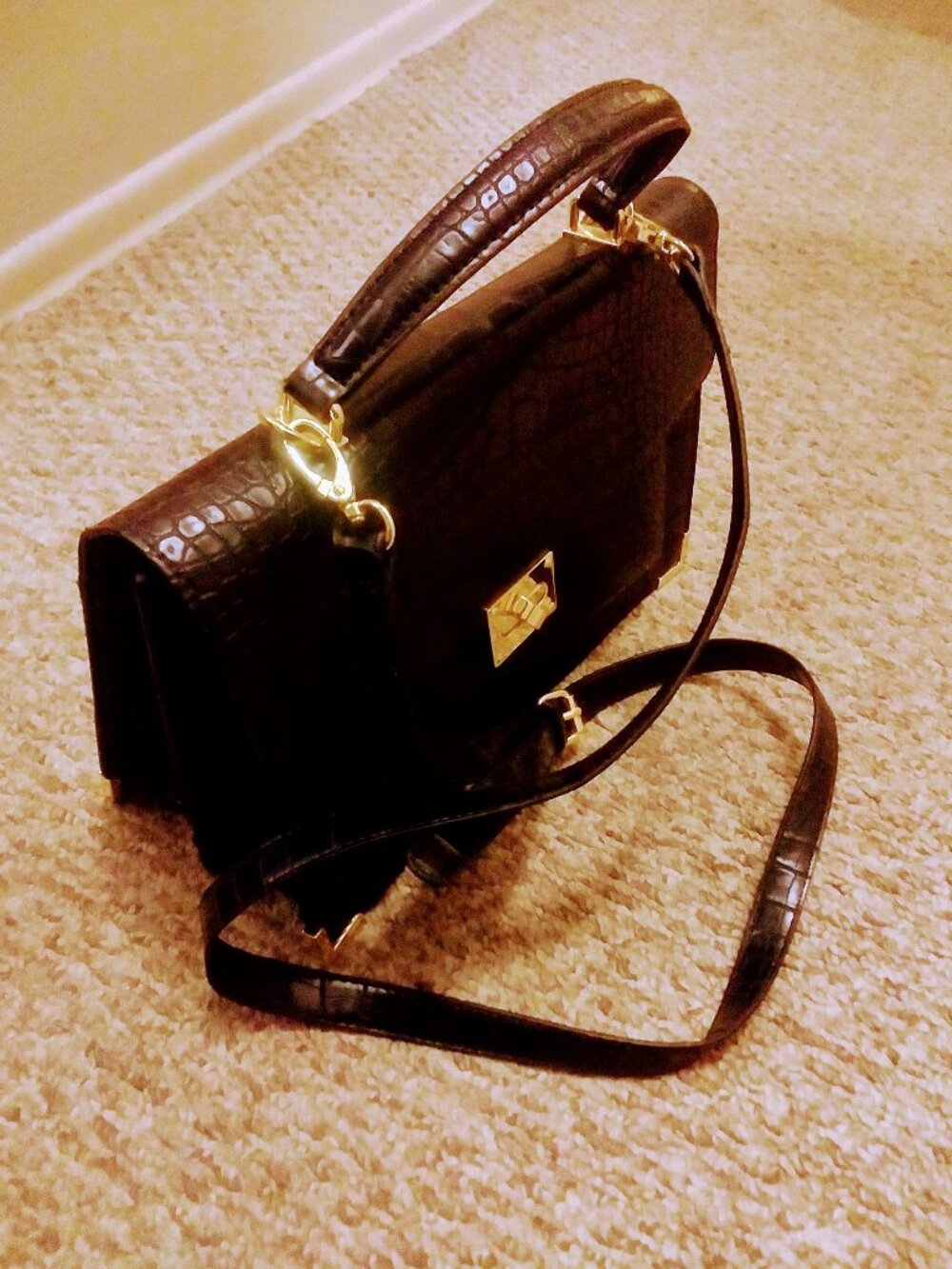IMAN satchel with strap